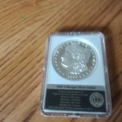 1892-s Morgan Silver Dollar 