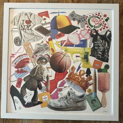 Almost Everything Print By CJ Hendry and Andy Blank From The Kitchen Sink Series