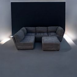 Free Delivery! Grey Modular Sectional Couch