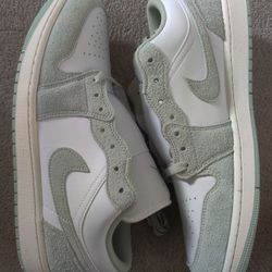 Air Jordan Retro 1 Low Set "Seafoam" Size 13 Men 