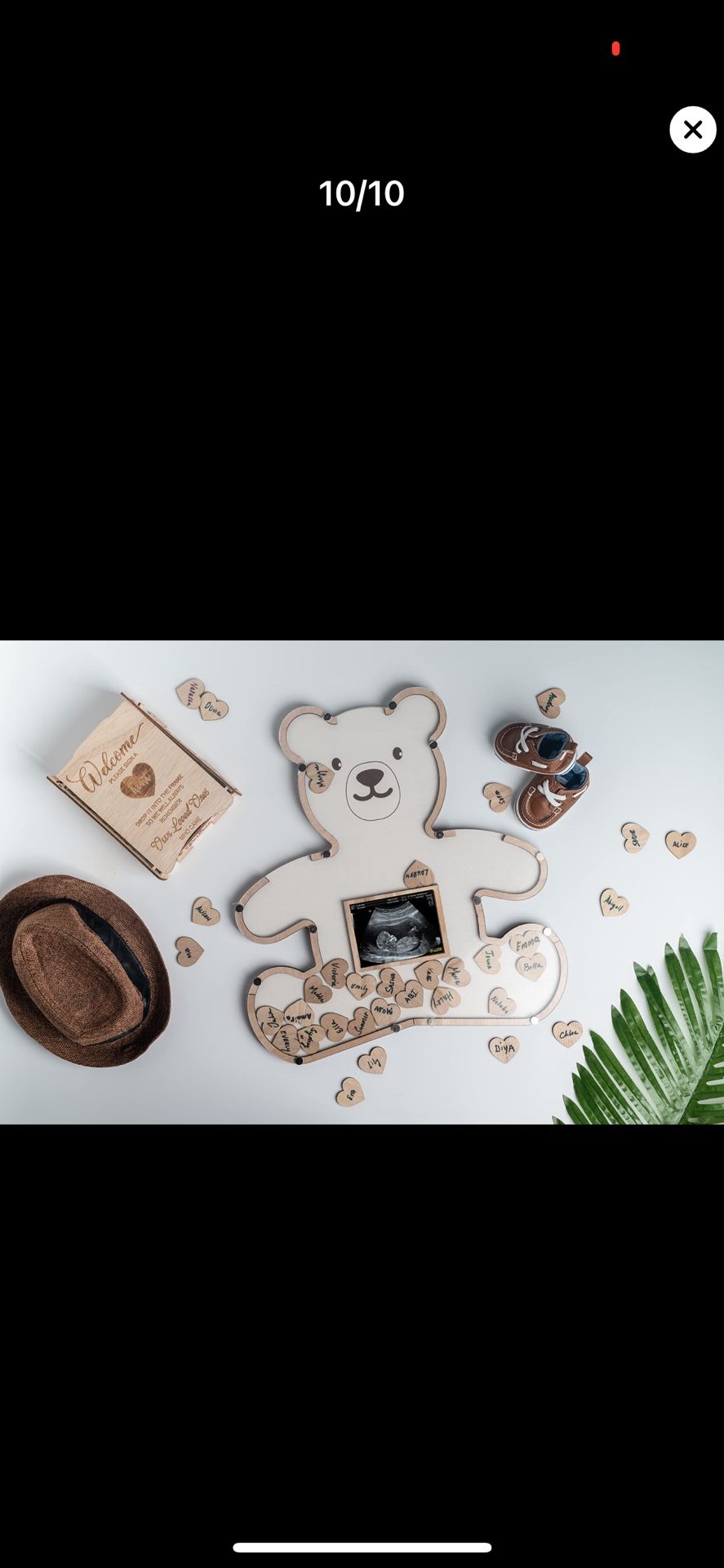 Baby Shower Guest Book Center Piece