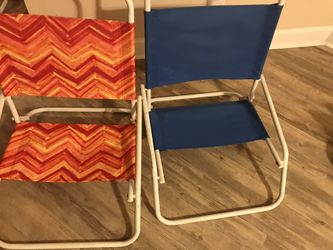 Two beach chair $15