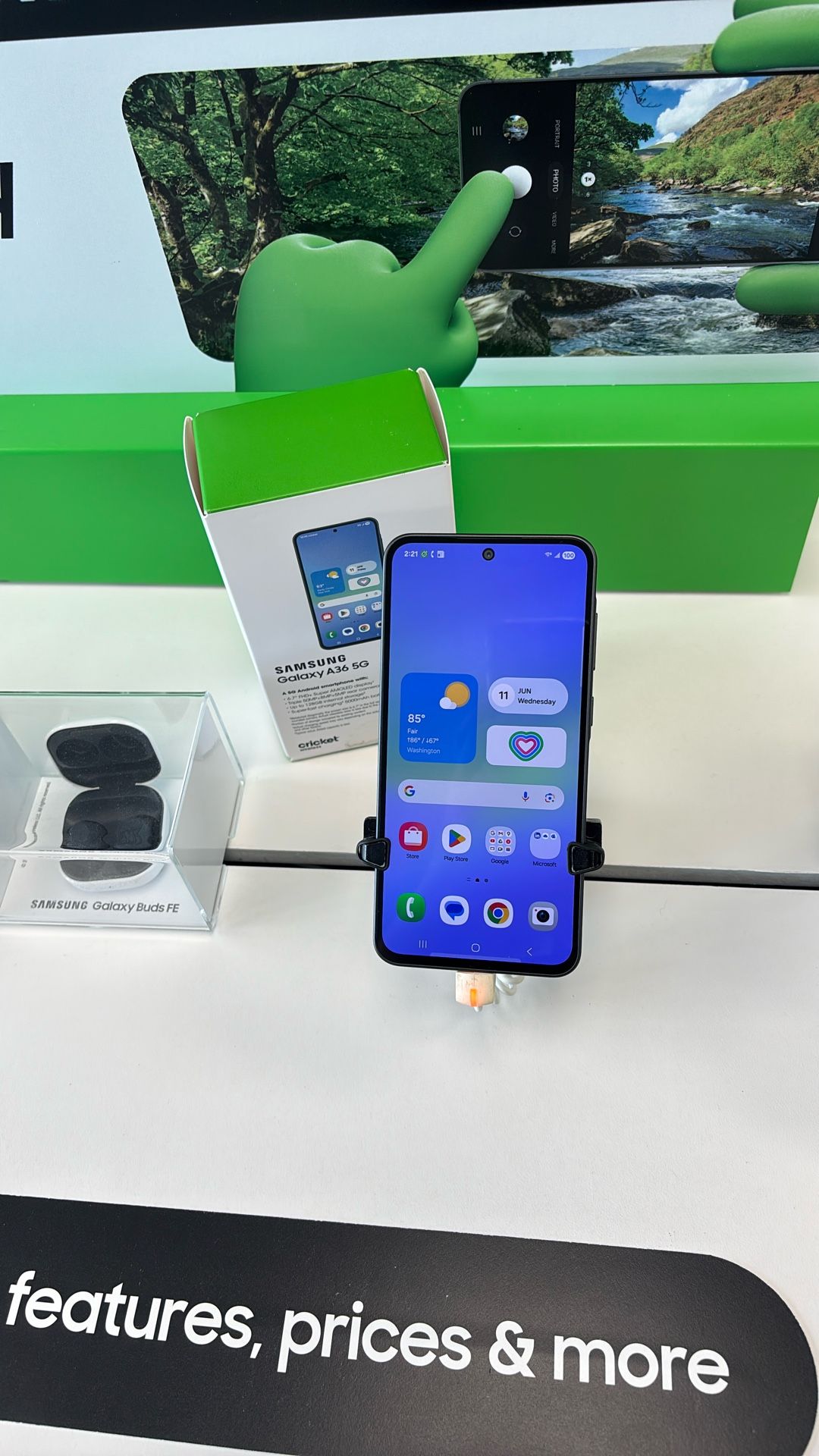 Samsung Galaxy A36 For $360 When You Port To Cricket Wireless