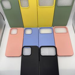 10-Pack Liquid Silicone iPhone 16/17 Pro Max Cases – Soft Microfiber Lining