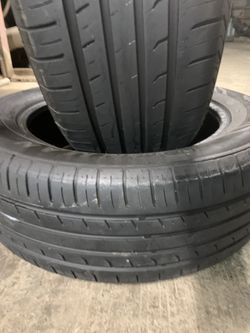 2 used tires 🛞225/60/18 IRONMAN GEN 2 (installation included )