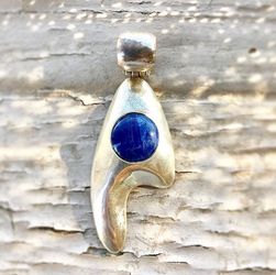 Pendant, Handmade, Silver, Gem, Peru, Jewelry , Handmade Jewelry , Necklace 