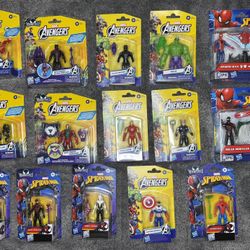 Marvel Avengers And Spider-Man Action Figures Lot