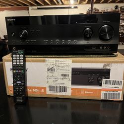 Sony STR- DH 830 AV Receiver with Remote and HDMI Inputs