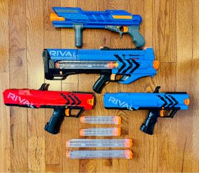 Nerf Rival Battle Pack Lot
