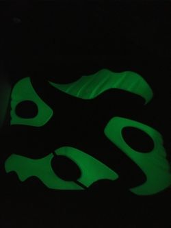 Glow in the dark faomposites
