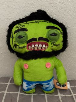 FUGGLER Fugg Life Green Plush w/tattoos