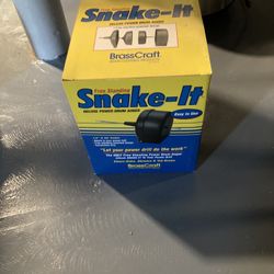 Snake it brass Croft power drainer