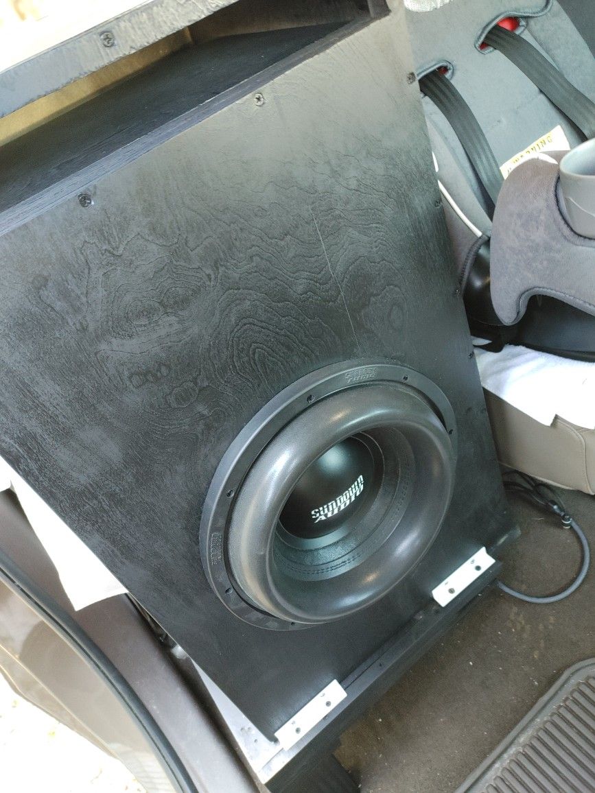 Sundown Audio Zv5 12 Inch Subwoofer With Birch Box for Sale in Riverview, FL OfferUp