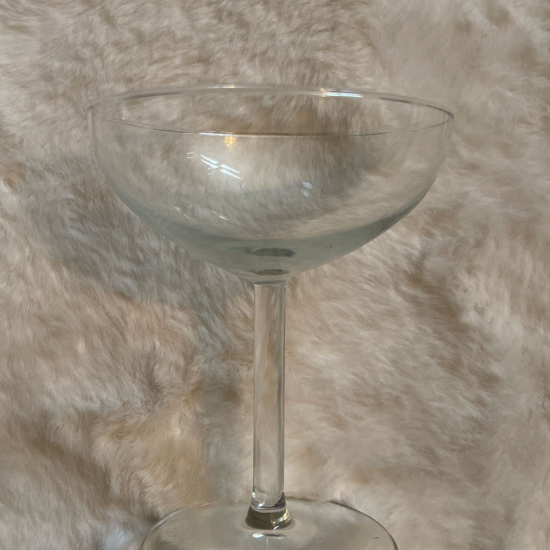 Tiny martini glass