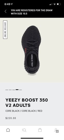 Yeezy Boost 350 V2 Black Bred