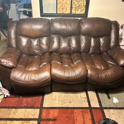 Genuine Leather Sofas 