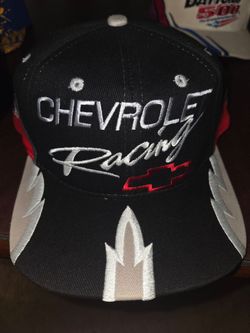 Vintage nascar chevy racing  jagged flame hat 25$$$