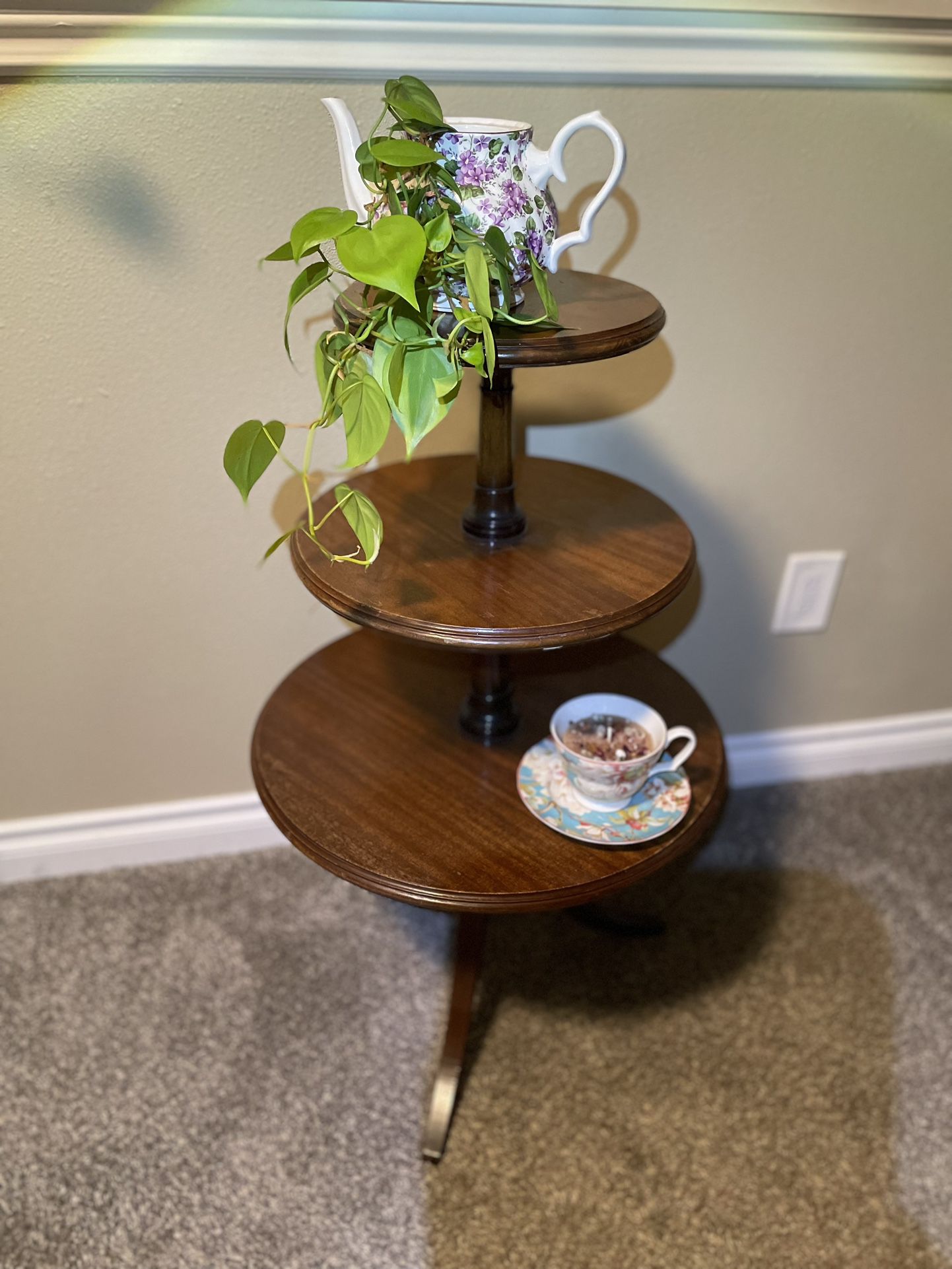Tiered Fountain Table