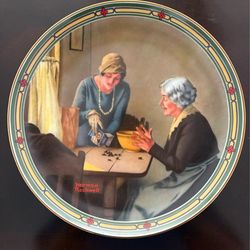 Norman Rockwell collector plate