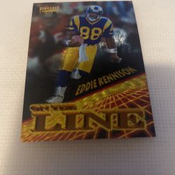 Football Pinnacle 1996 Eddie Kennison 15 of 15