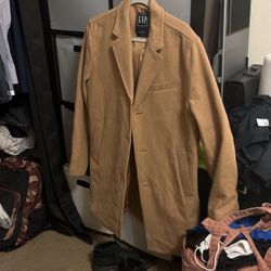 Wool-Blend Topcoat GAP SIZE L