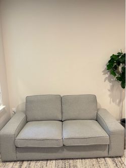 IKEA KIVIK Loveseat – Light Gray – Excellent Condition