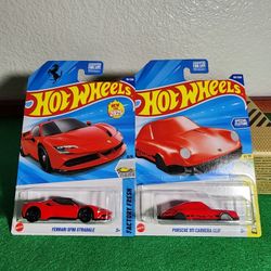 Hot Wheels FERRARI Y PORSCHE