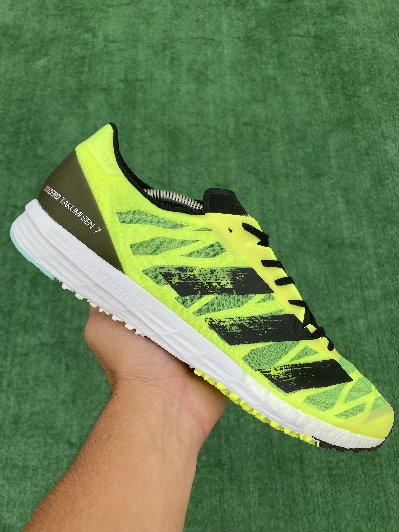 ADIDAS ADIZERO TAKUMI SEN 7 “SUNRISE PACK” RUNNING SHOES (Size 11.5 Men’s)