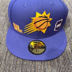Phoenix Suns New Era Fitted Hat Size 7 1/4