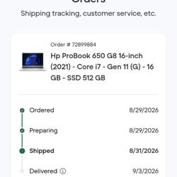 Hp Probook 650g8