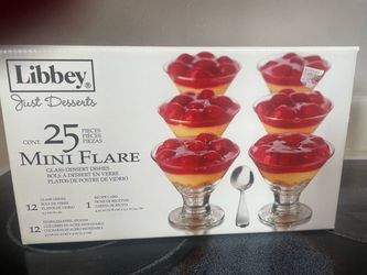 Libbey Just Desserts Mini Flare 25-Piece Set