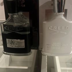 Creed Aventus And Silver Mountain Water 