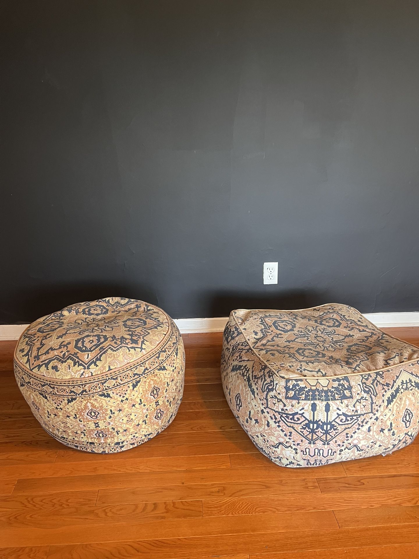 Bohemian Ottomans