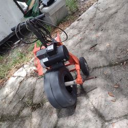 sewer auger needs new belt has new motor 