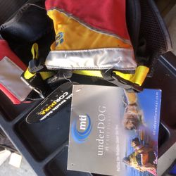 Unused Dog floatation jackets