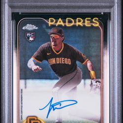 Jackson Merrill Topps Chrome AUTO RC /499
