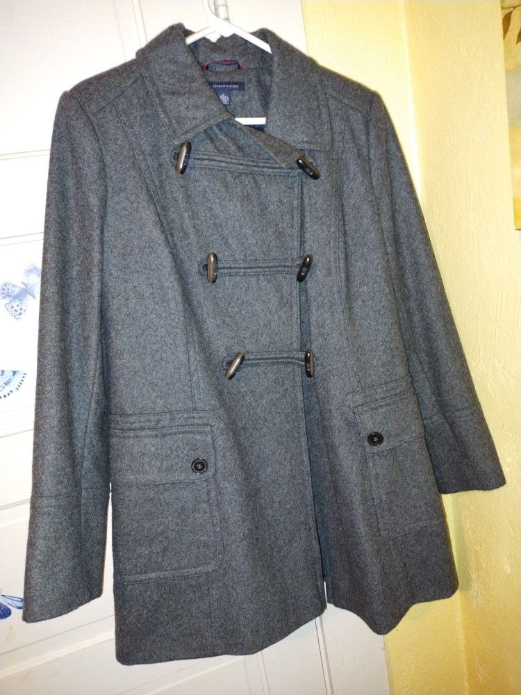 Tommy Hilfiger Wool Peacoat 