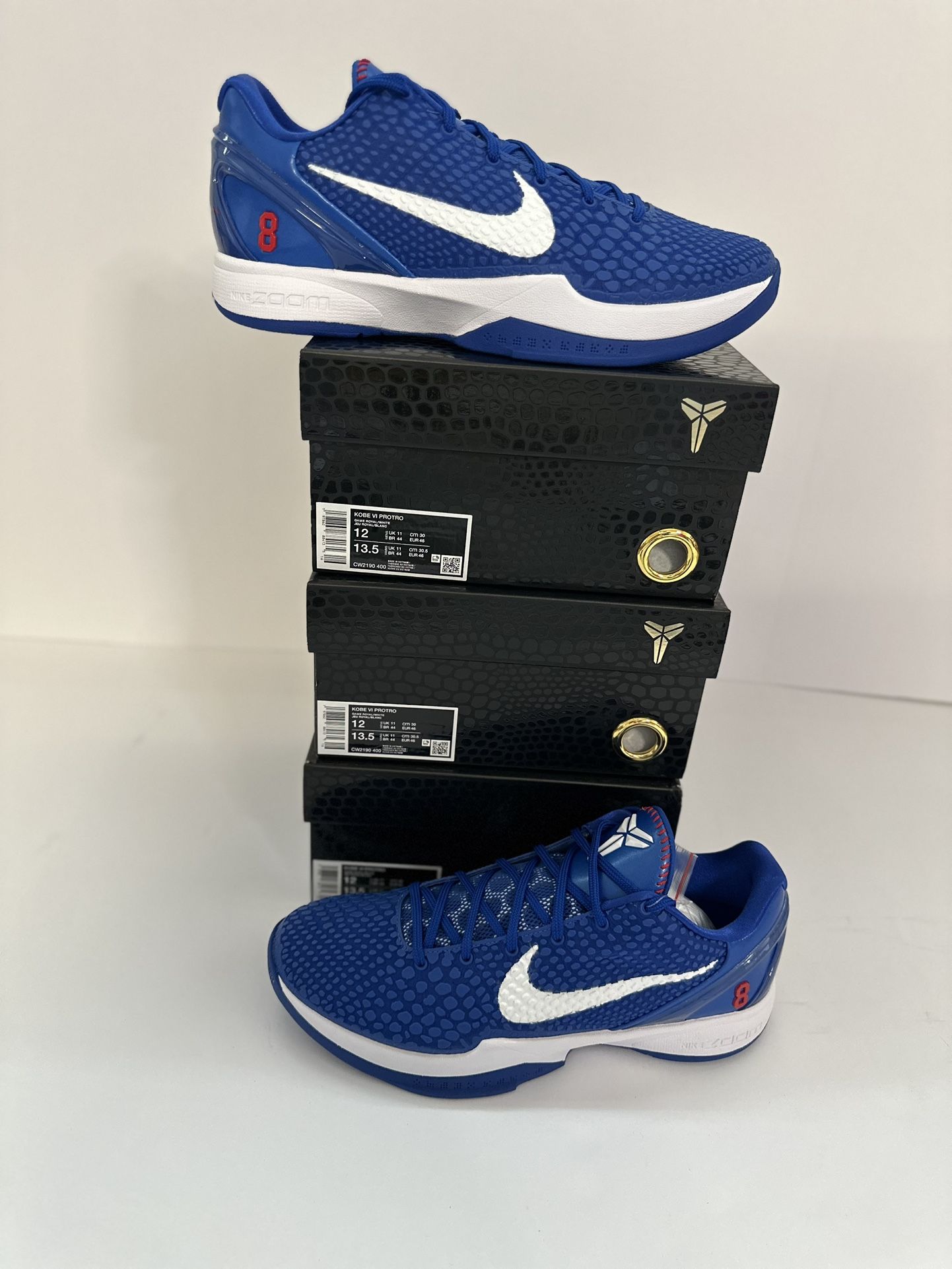 BRAND NEW NIKE KOBE 6 “DODGERS” FOR SALE! MEN SIZE 12 $300