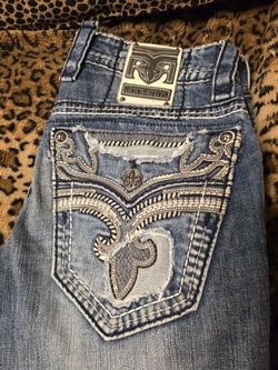 Rock Revival Jeans! 32/34 Blue