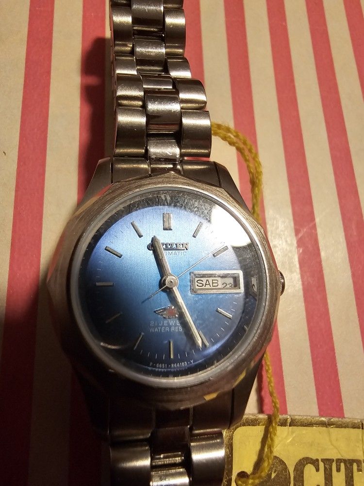 $35.00 - 1970's CITIZEN WATCH, 21 Jewels! Working Condition - Lowest Price Offer!