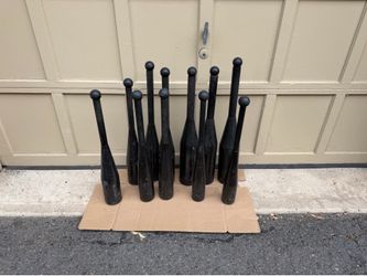 RMAX Clubbells Set – 10lb to 45lb – Heavy Steel Clubs
