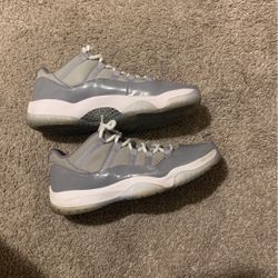 Cool Grey Lows Size 12 