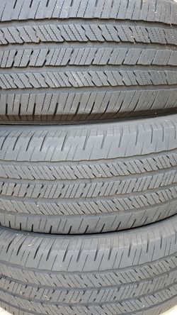 (3) 255/70R18 USED TRUCK TIRES