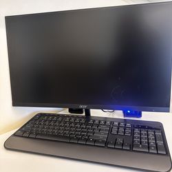 Computer And Keyboard 