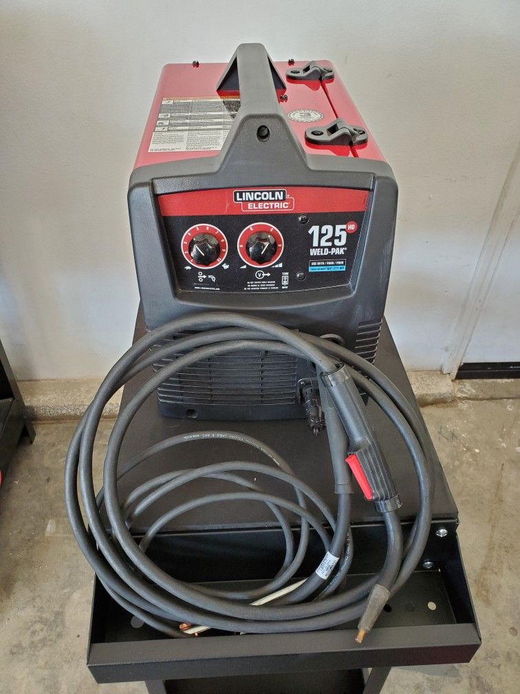 Lincoln 125 Mig Flux Core Welder