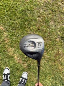 King Cobra Ti 10.5° Oversize Driver – Titanium 🔥