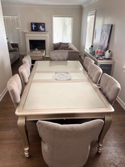 Moving sale living room set and dinning table and chairs