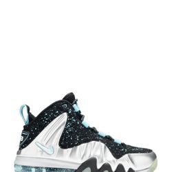 Nike Air CB 34 Barkley High Top Black Silver Blue Speckled Sneaker
