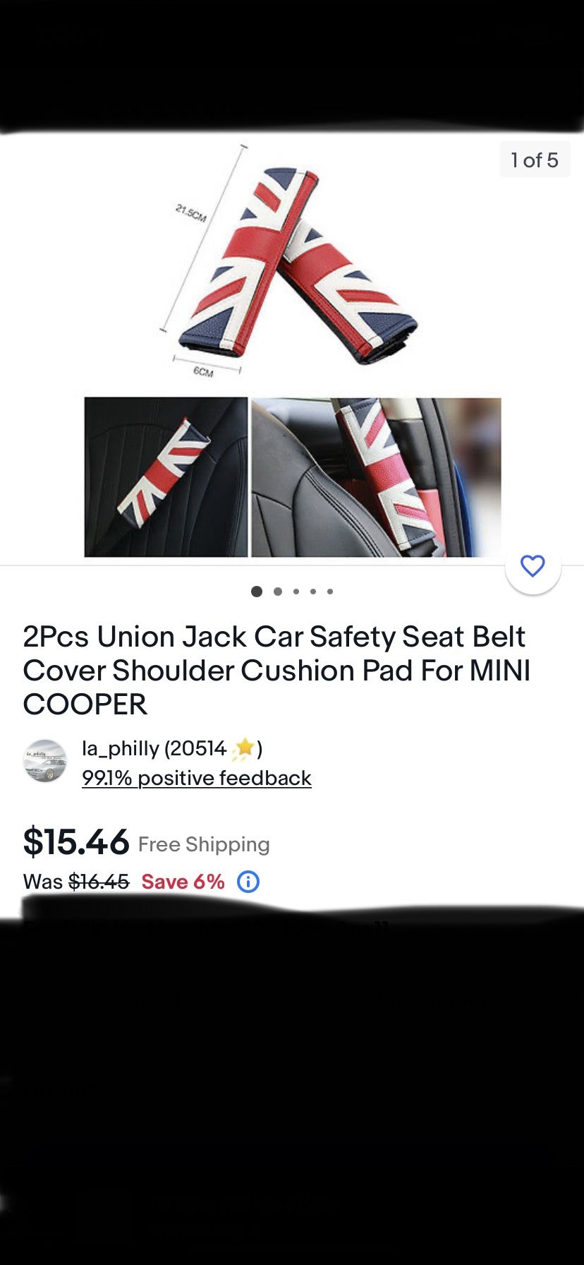 Seat Belt Covers