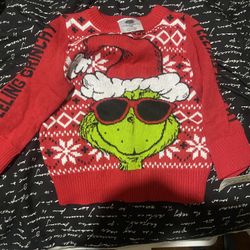 Grinch sweater size 2t kids
